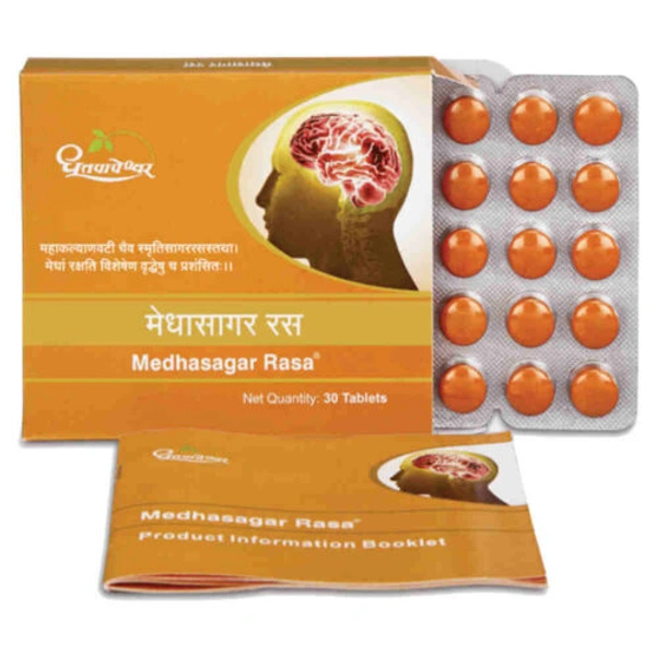 Shree Dhootapapeshwar Dhootapapeshwar Medhasagar Rasa Tablet (30Tab)