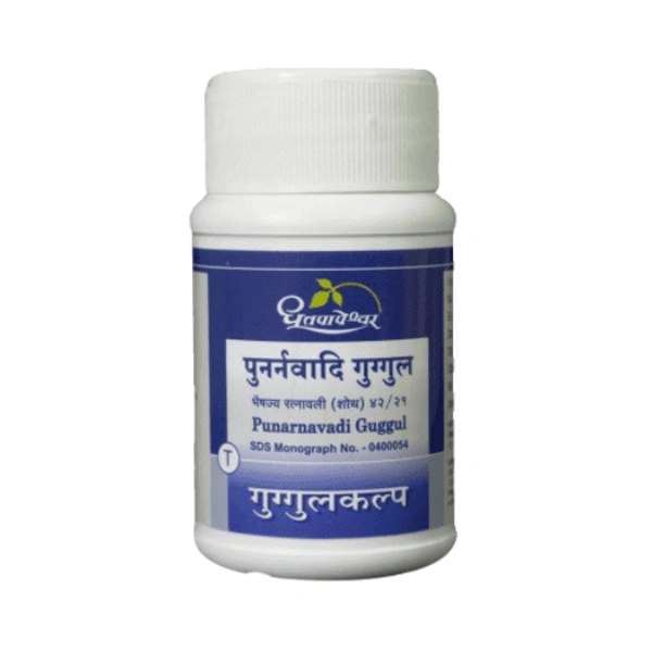 Dhootapapeshwar Punarnavadi Guggul (60Tab)