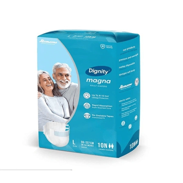 Dignity Premium Adult Diapers - Larg