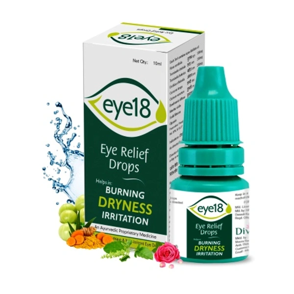 Divisa Eye 18 Herbal Eye Relief Drops 10ml