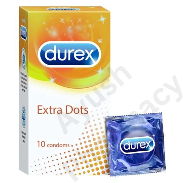 Durex Extra Dots Condoms (10pcs)