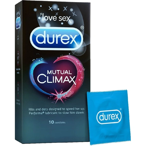 Condoms Durex Mutual Climax Condom (10Pcs)