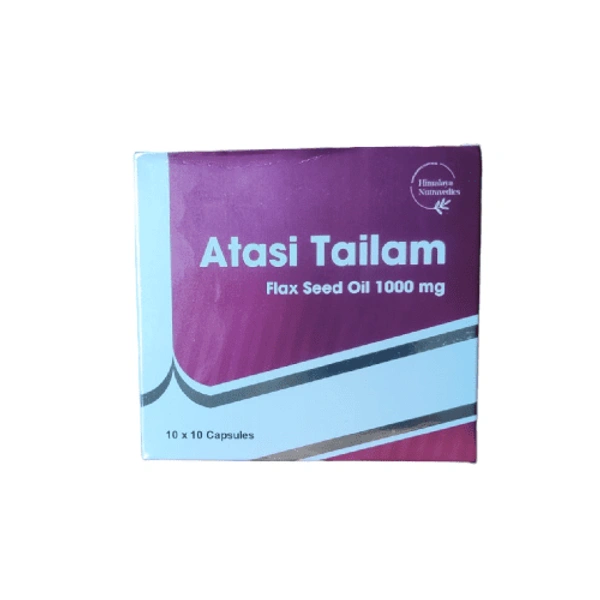 Himalaya Nutravedics India Pvt Ltd Himalaya Nutravedics Atasi Tailam Soft Gel Capsules 1000mg (100Caps)