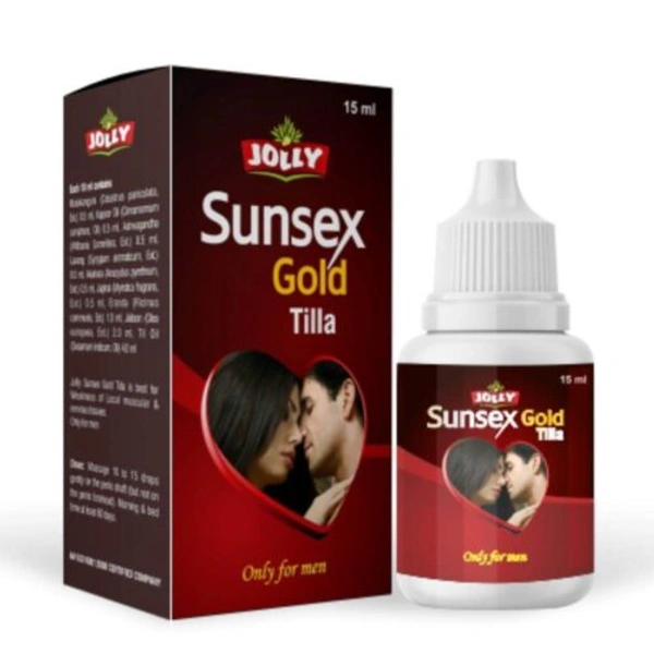 Jolly Sunsex Gold Oil (15ml)