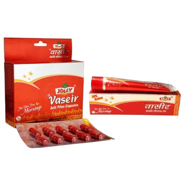 Jolly Vaseer/Vaseir (30Caps & 30gm Gel) Combo pack