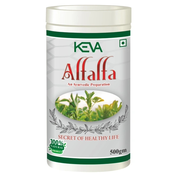 Keva Alfalfa Powder (200gm) - 500 gm