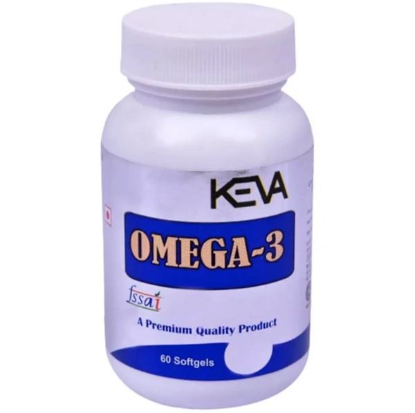 Keva Omega 3 Capsules (60caps)