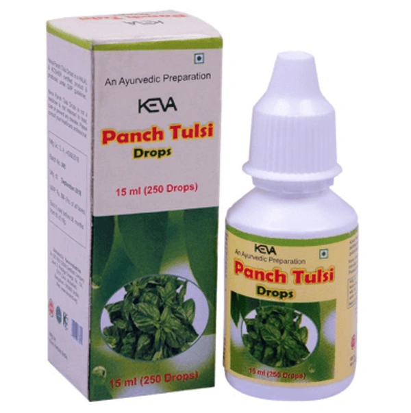 Keva Panch Tulsi Drops (15ml)