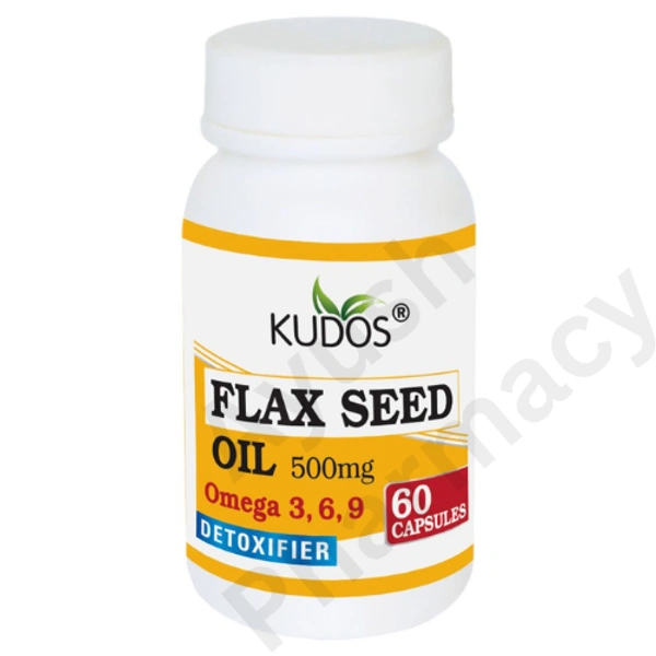 Kudos Flaxseed Oil Capsules (60caps)