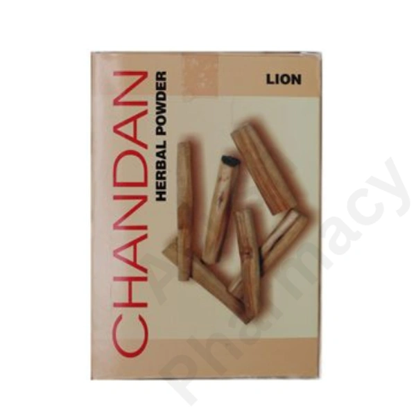 LION BRAND (Shree Narnarayan Ayurvedic Pharmacy) Lion Chandan Herbal Powder (50g)