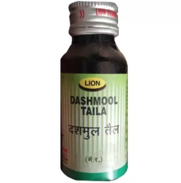LION BRAND (Shree Narnarayan Ayurvedic Pharmacy) Lion Dashmool Taila (50ml)