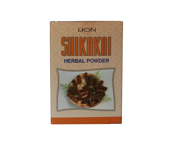 LION BRAND (Shree Narnarayan Ayurvedic Pharmacy) Lion Shikakai Herbal Powder (100g)