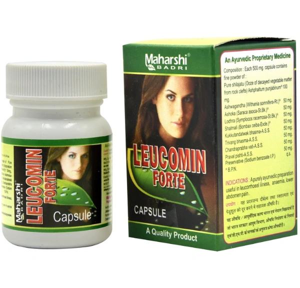 Maharshi Badri Leucomin Forte Capsule (20Caps)