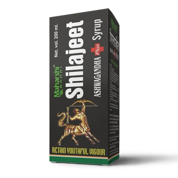Maharshi Badri Shilajeet Ashwagandha Plus Syrup (200ml)