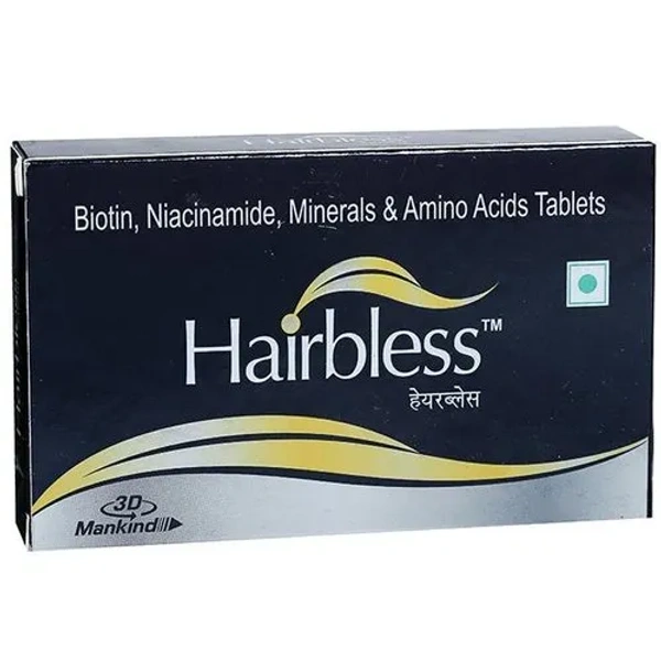 Mankind Pharma Mankind Hairbless Tablet (30tab) - 30 Tablets
