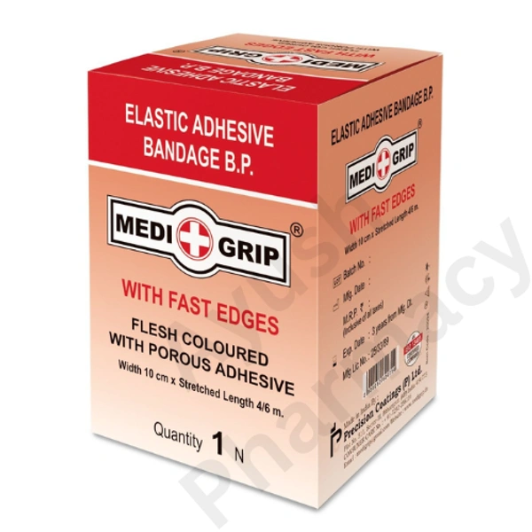 Medigrip Elastic Adhesive Bandage BP with Fast Edges 10cm x 4m
