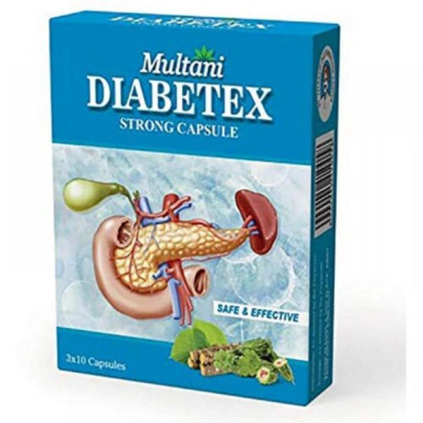 Multani Diabetex Strong Capsules (30caps) - 30 Capsules
