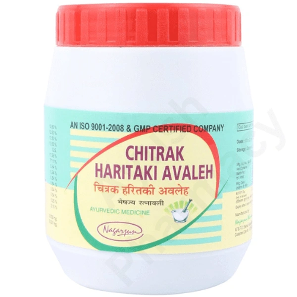 Nagarjun Pharmaceuticals Nagarjun Chitrak Haritaki Avaleh (400gm) - 400gm
