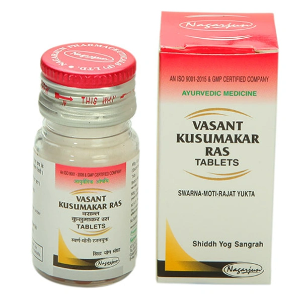Nagarjun Pharmaceuticals Nagarjun Vasant Kusumakar Ras (10tab)
