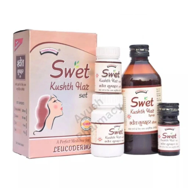 Pranacharya Pranachary Swet Kushth Har Set (1set)