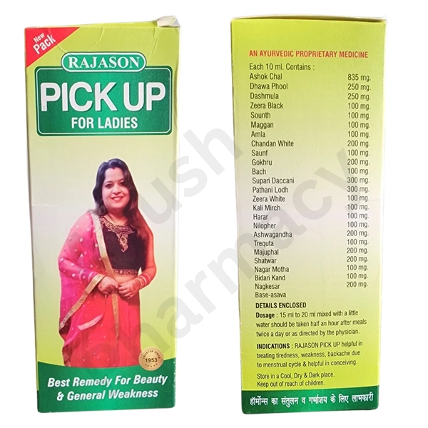 Rajason Pick Up Syrup For Ladies (180ml)