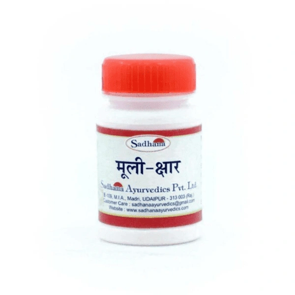 Sadhana Ayurvedics Pvt Ltd. Sadhana Muli kshar (10gm)
