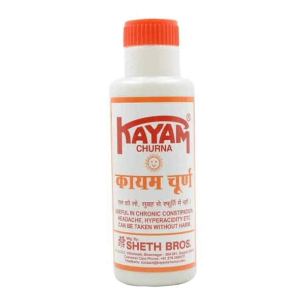 Sheth Brothers Kayam Ayurvedic Churna, 100 gm