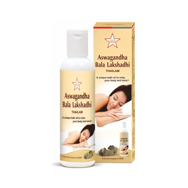 SKM Siddha & Ayurveda SKM Aswagandha Bala Lakshadhi Thailam Oil (100ml) - 100 ml
