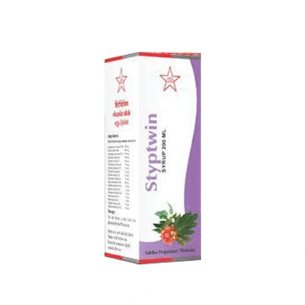 SKM Siddha & Ayurveda SKM Styptwin Syrup (200ml) - 200 ml