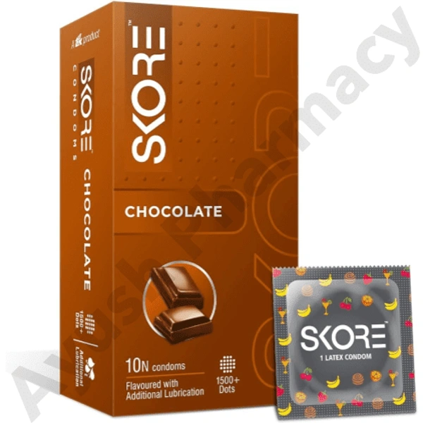 Condoms Skore Chocolate Flavoured Condoms (10pcs)