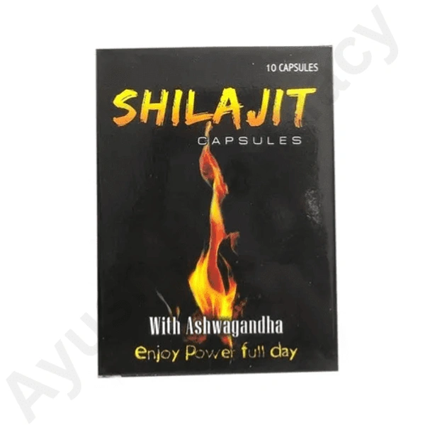 Suraj Vanshi Pharmacy SVP Shilajit With Ashwagandha Capsules (10caps)