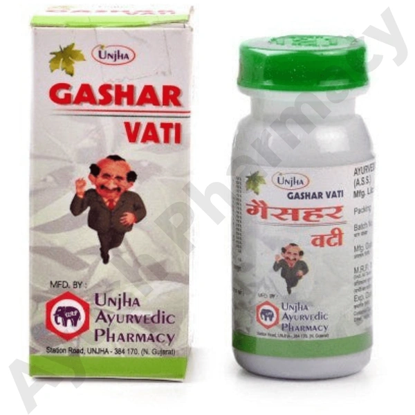 Unjha Ayurvedic Pharmacy Unjha Gashar Vati (10g)