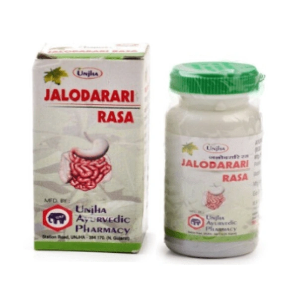 Unjha Ayurvedic Pharmacy Unjha Jalodarari Ras (10g)