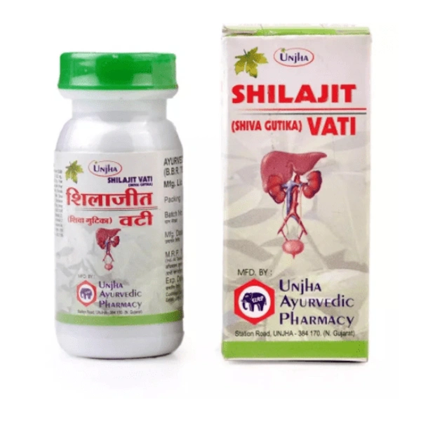 Unjha Ayurvedic Pharmacy Unjha Shilajeet Vati (40tab)