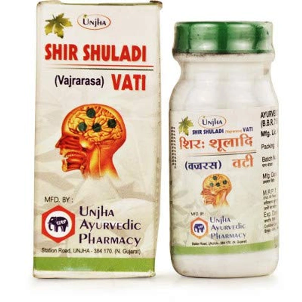 Unjha Ayurvedic Pharmacy Unjha Shirshuladi Vati (40tab)