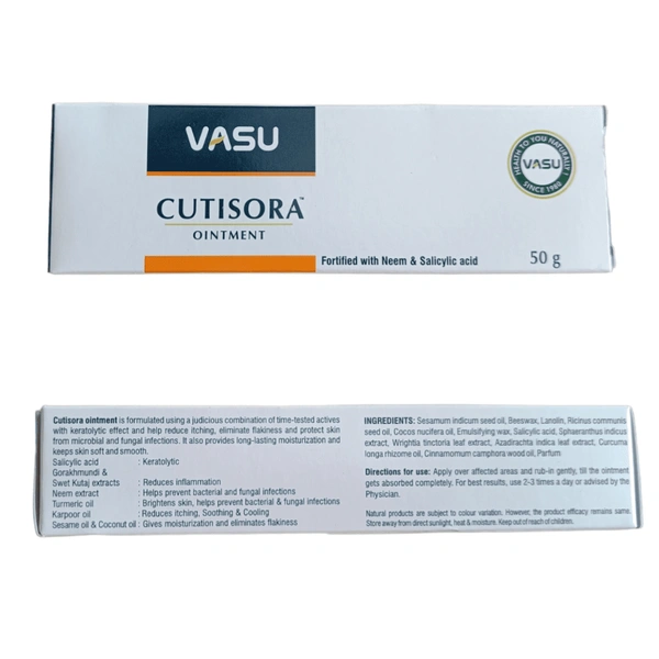 Vasu Cutisora Ointment (50gm)