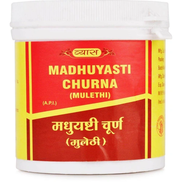 Vyas Pharmaceuticals Vyas Yashtimadhu Churna (Mulethi) (Madhuyashti) (100g)