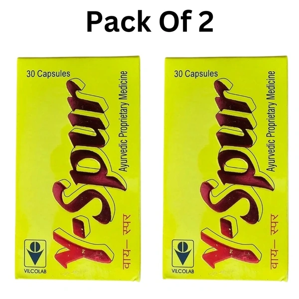 Vilco Laboratories Pvt Ltd VILCOLAB Y-Spur (30caps) (Pack Of 2) - 60 Capsules