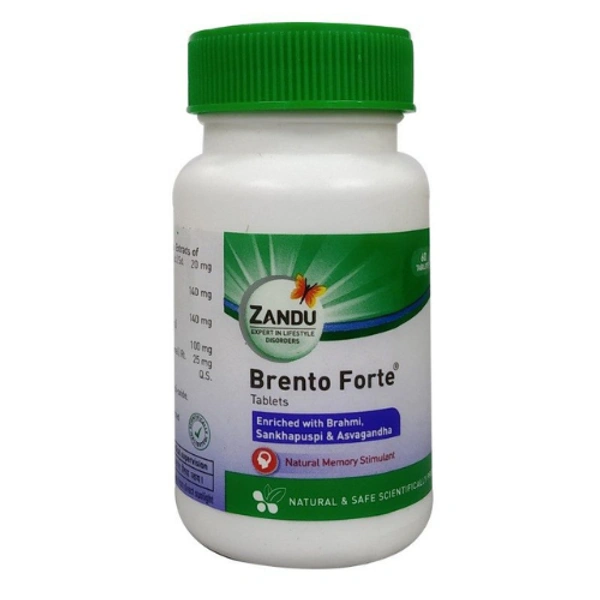 Zandu Brento Forte Tablet (60Tab)