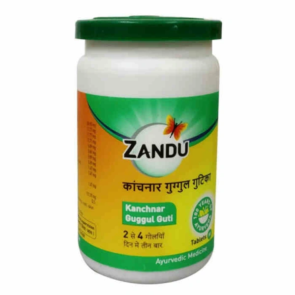Zandu Kanchnar Guggul Gutika (80Tabs)