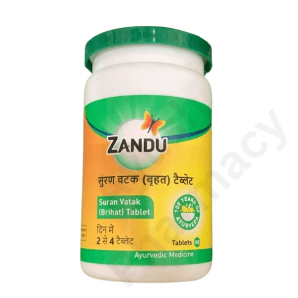 Zandu Suran Vatak (brihat) Gutika Tablets (100Tabs)