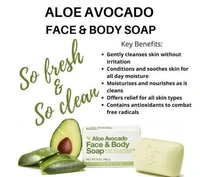 Aloe Avocado Face & Body Soap