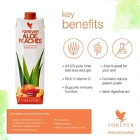 Aloe Peaches - 1 Ltr