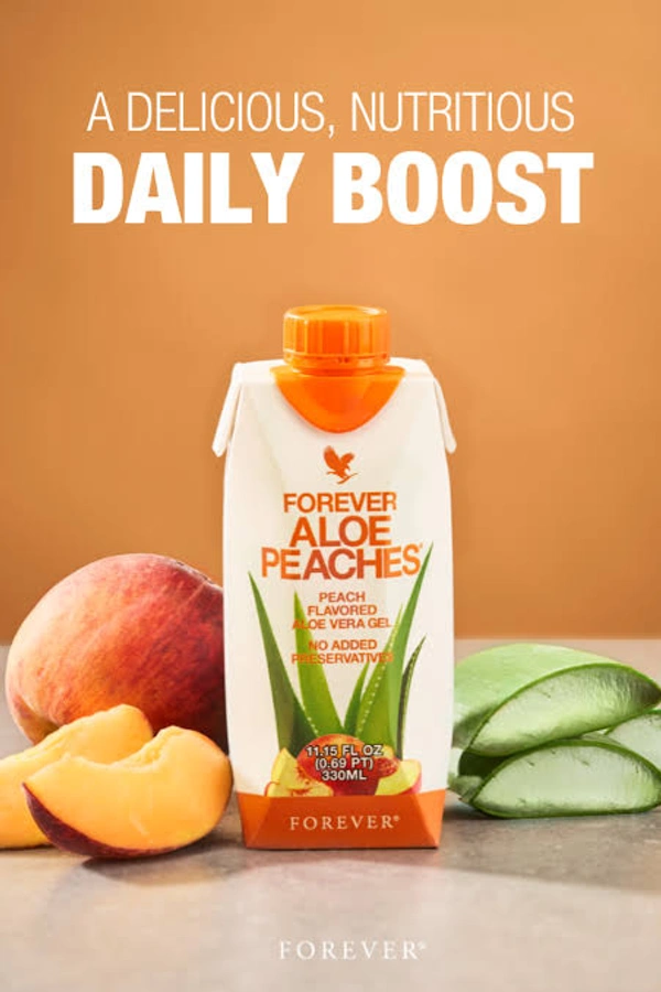 Aloe Peaches - 330mlX3