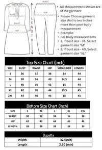 DESIHOOR Women’s Purple Anarkali Kurta Set with Chanderi Bandhani Dupatta & Embroidered - Clairvoyant, XXL