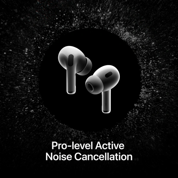 Ear Pods Pro 2 with Active Noise Cancelling with Lightning Cable Fast Charging, Bv5.4, 4 Mics ENC for Clear Calling, EQ Mode with Type-C Charging - white, Black