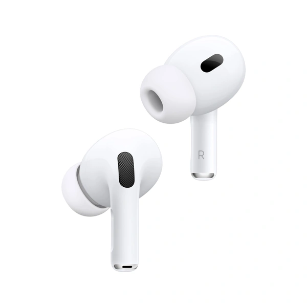 Ear Pods Pro 2 with Active Noise Cancelling with Lightning Cable Fast Charging, Bv5.4, 4 Mics ENC for Clear Calling, EQ Mode with Type-C Charging - white, Black