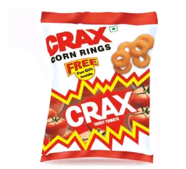 Crax Corn Rings Tangy Tomato-22gm