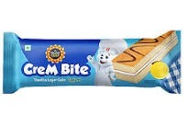 Harvest Crem Bite Vanilla Eggless Cake