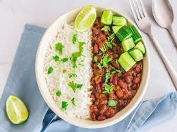 Rajma Rice - Full Plate